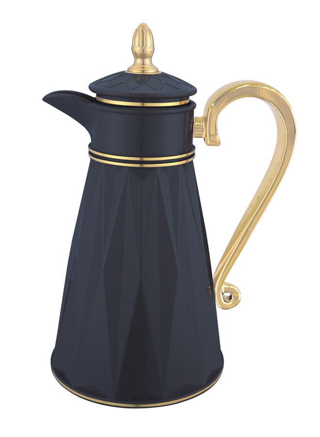 GAZELLA Tea/Coffee Flask 0.8L Black/Gold - Image 1