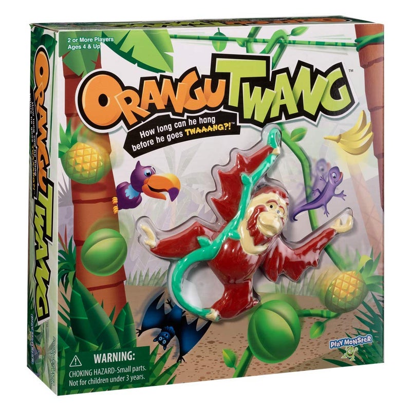 PlayMonster Orangutwang Kids Game How Long Can He Hang Before He Goes Twaaang - Image 2