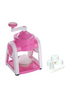 RIVUGJA RIVUGJA Ice Crusher Manual Multi Function Portable Ice Slush Maker Home Snow Cone Smoothie Ice Block Making Machine Ice Shaver Gola Maker Machine Multi Color 1pcs  - Image 5