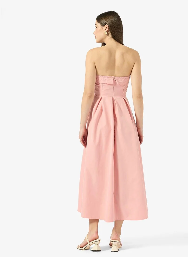 Ginger  Off Shoulder Drop Waist Princess Cut Dress for Women | Best Price UAE