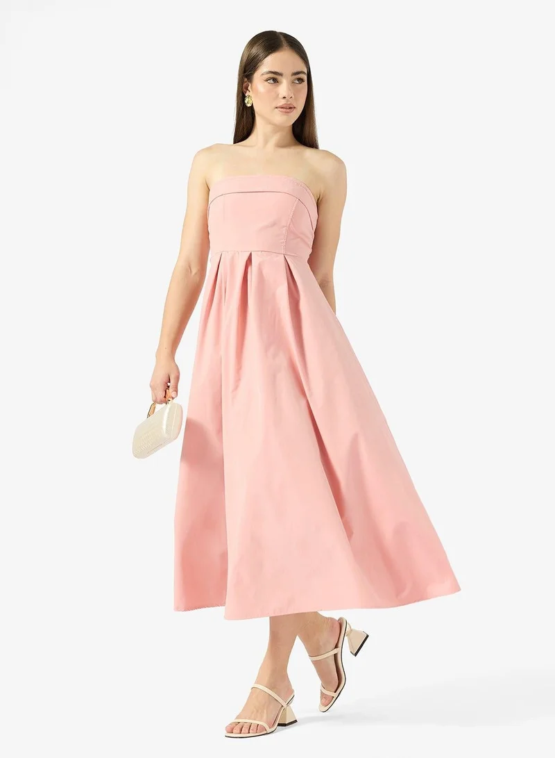 Ginger  Off Shoulder Drop Waist Princess Cut Dress for Women | Best Price UAE