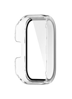 Generic Glass Case Compatible with Xiaomi Redmi Watch 3/3 Lite/3 Active Smartwatch Case Accessories, All Around Hard PC Scratched Resistant Full Protective Cover for Redmi Watch 3,Clear  - Image 5