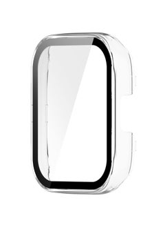 Generic Glass Case Compatible with Xiaomi Redmi Watch 3/3 Lite/3 Active Smartwatch Case Accessories, All Around Hard PC Scratched Resistant Full Protective Cover for Redmi Watch 3,Clear  - Image 2