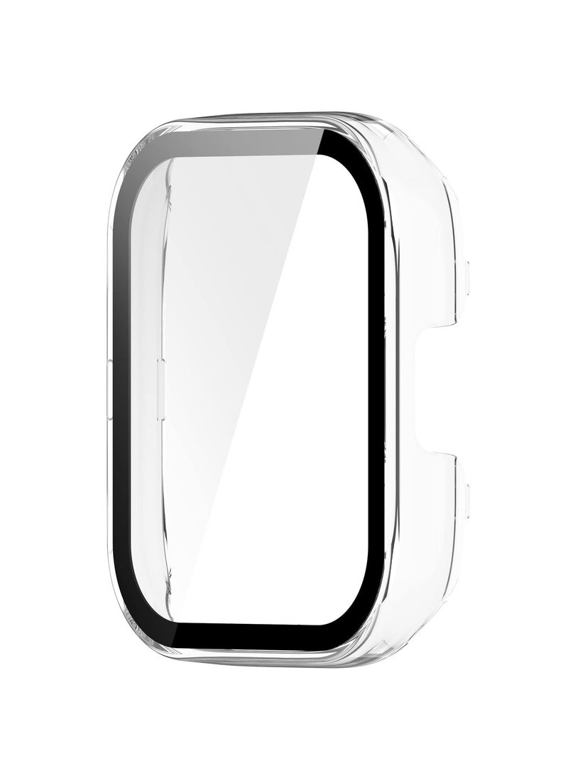 Generic Glass Case Compatible with Xiaomi Redmi Watch 3/3 Lite/3 Active Smartwatch Case Accessories, All Around Hard PC Scratched Resistant Full Protective Cover for Redmi Watch 3,Clear  - Image 2
