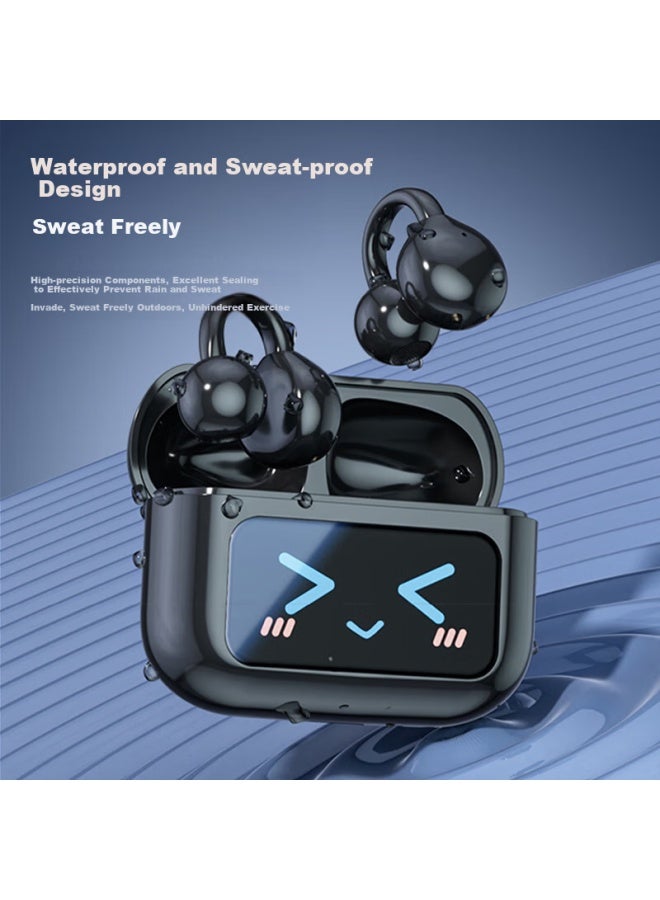 Lato Apple Bluetooth Earphones Latest Noise Cancelling Earphones Bluetooth Apple Ai Smart Screen Iphone 16/15/14/13/12/11/ Smartphone Tablet Universal - Image 5
