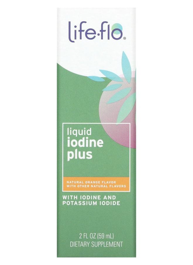 Life-flo - Liquid Iodine Plus Natural Orange 2 fl oz (59 ml) - Image 1