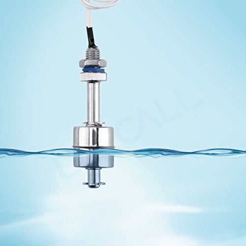 Elecall 4" Float Switch Stainless Steel Tank Water Level Sensor 110V ES10010 Wire Length 12inch - Image 5