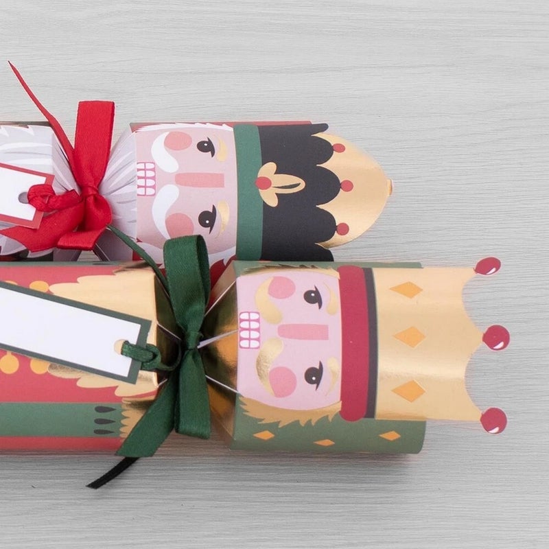 RSW 6 Nutcracker 12-Inch Christmas Crackers – Holiday Party Favors, Festive Fun, and Seasonal Activities for Kids and Family, Christmas Celebration Essentials - Image 4