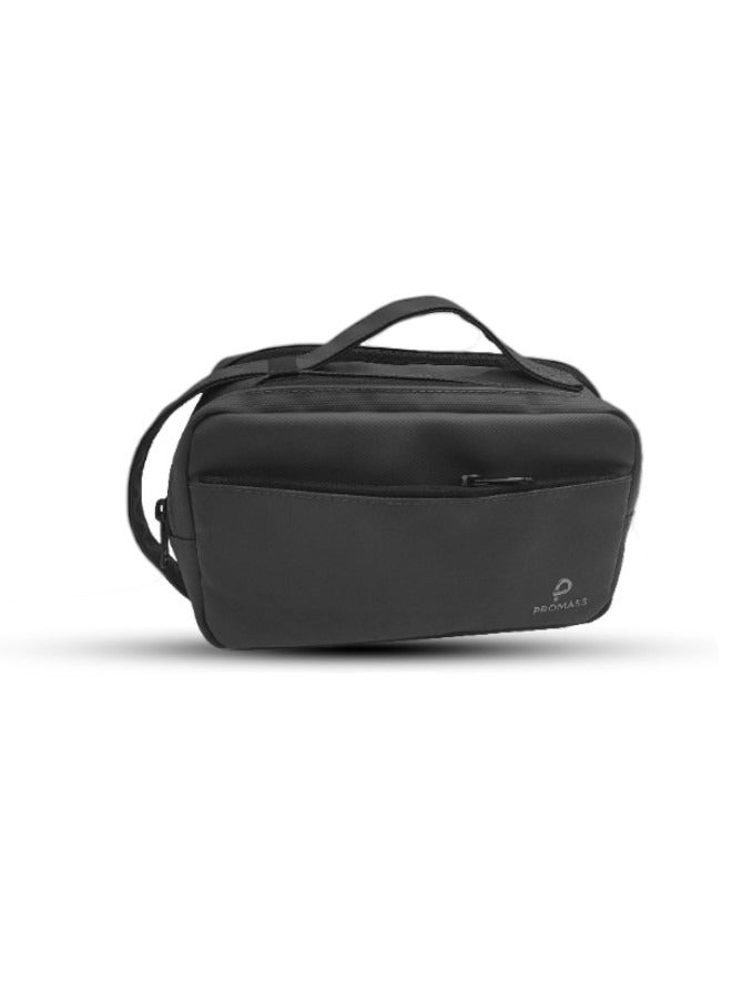 PROMASS Waterproof Handbag, Top Handle Travel Storage Bag - Black