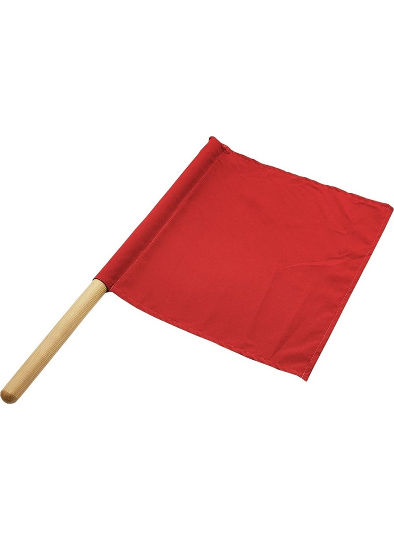 Essafe - علامة عمل الطريق علم أحمر 38×38 - Image 1