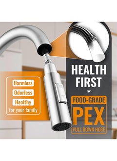 Kitchen Faucet with Pull-Out,Brushed Nickel Stainless Steel with 2 Spout Modes,Stainless Steel Single Handle,High Arc Kitchen Faucet for Kitchen Sink/Laundry Room - pzsku/Z405E590504281FFEF39CZ/45/_/1711616257/c176e4f0-3de0-4cec-b200-be88dd3b7590