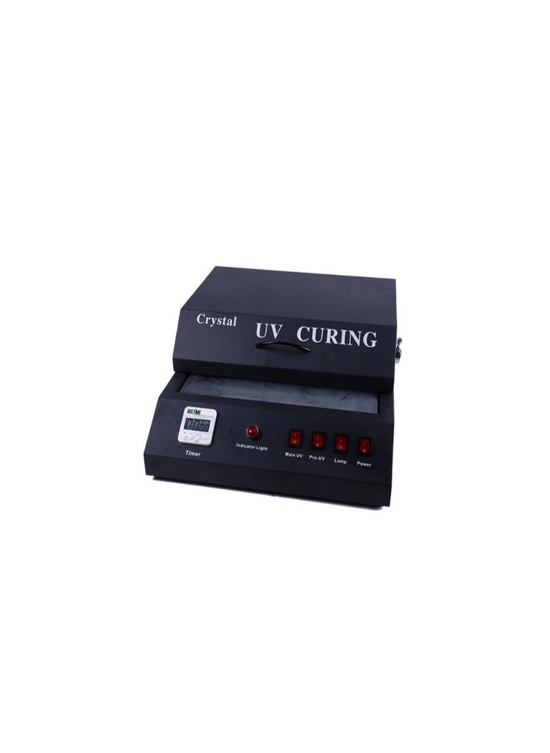 Digital Screen printing  Crystal UV Curing Machine Handheld FOR Uv Curing Glass Printing Machine BLACK