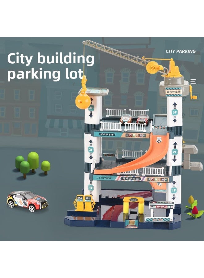 ألعاب الأطفال في دخول السيارة والمغامرة ومواقف السيارات بالقصور الذاتي في المدينة التعليمية ومبنى مسار القطار للأولاد - اللون: 332F - Image 3