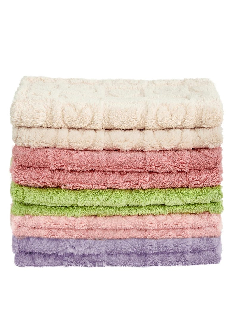 Gonice Baby Blanket Heart Checkered Blanket, Ultra Soft Cozy Baby Blankets for Girls Boys, Fluffy Infant Toddler Newborn Receiving Blankets for Crib Stroller 30”×40” (Light Pink) - Image 3