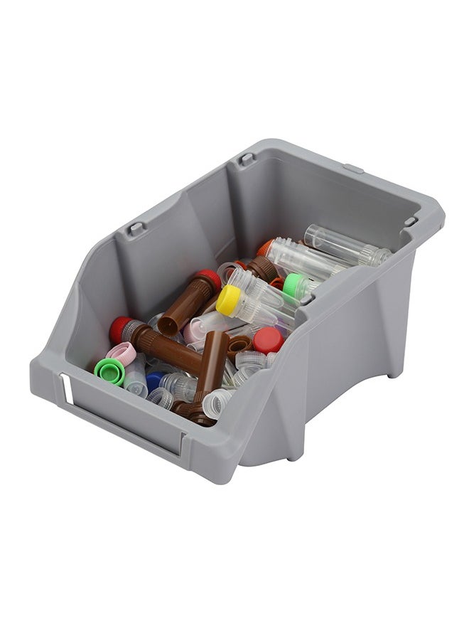 LAWAZIM Plastic Storage Bin #1-245x155x120mm- Stackable Storage Container, Spacious and Easy-to-Clean - Versatile Organizer for Stationery, Tools, Toys, and Household Items in Home, Office and Garage  - Image 3