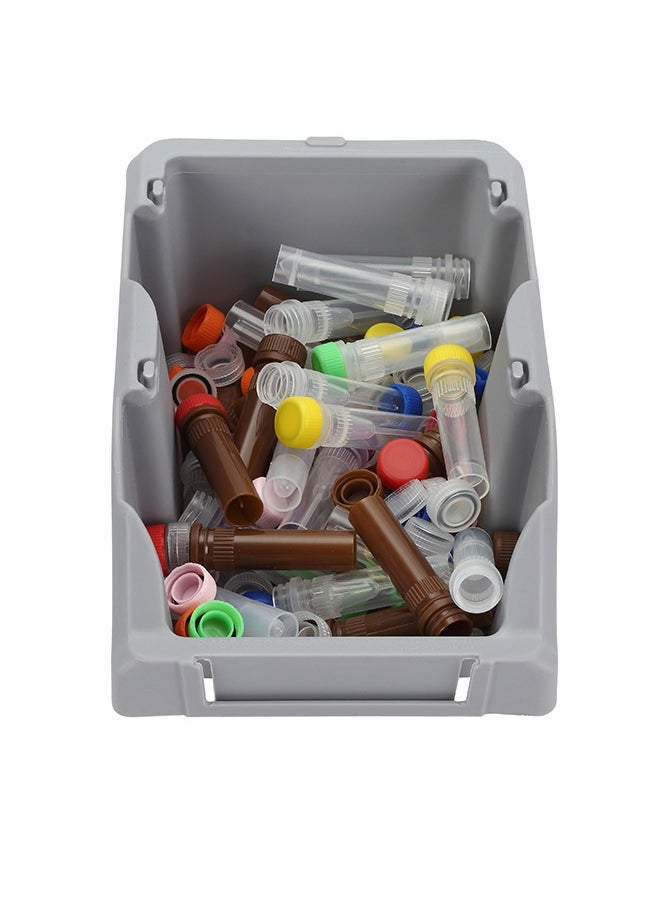 LAWAZIM Plastic Storage Bin #1-245x155x120mm- Stackable Storage Container, Spacious and Easy-to-Clean - Versatile Organizer for Stationery, Tools, Toys, and Household Items in Home, Office and Garage  - Image 4