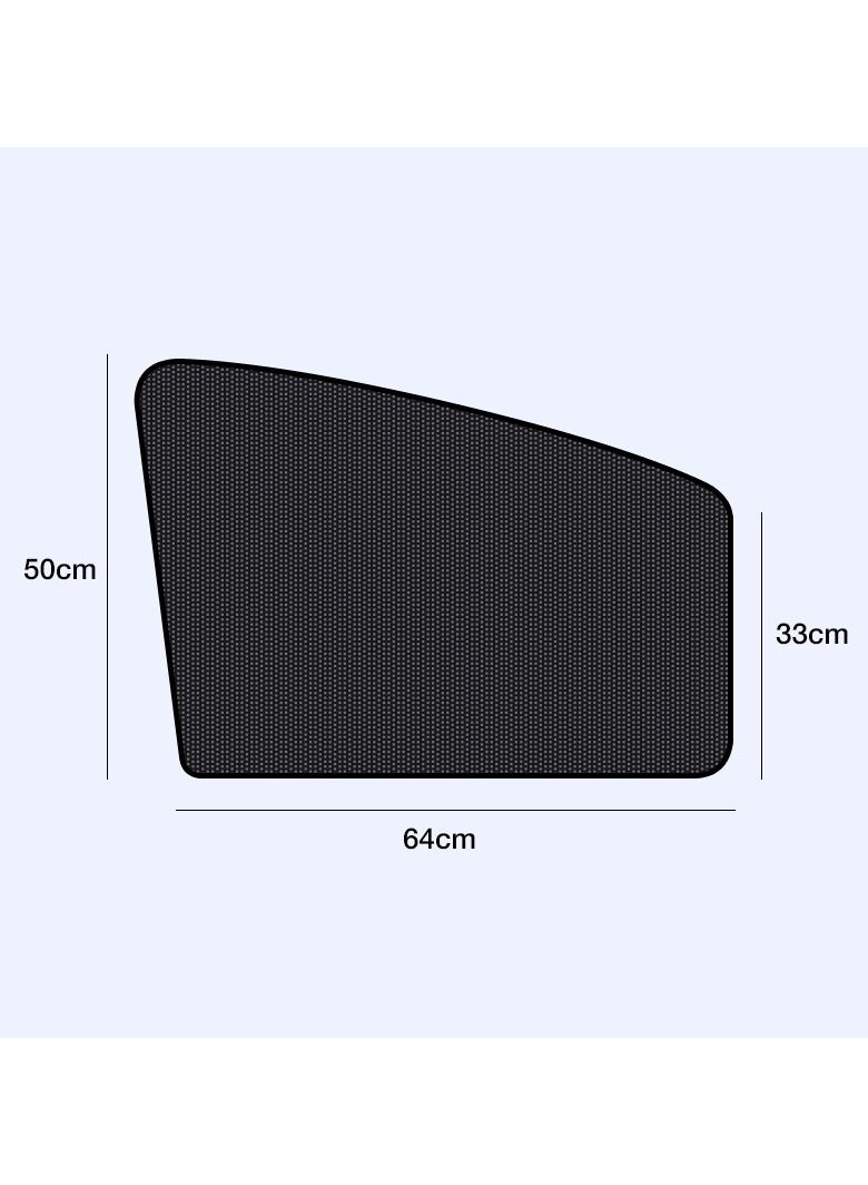 EBMINI Magnetic Suction Car Interior Window Sunshade 