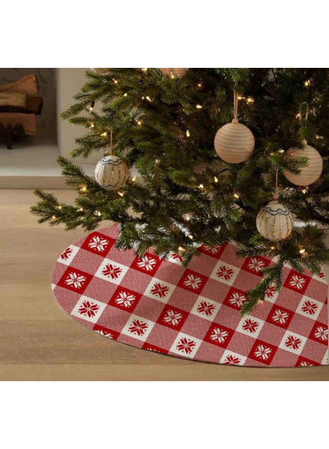 Home Print Velvet Christmas Tree Skirt That Would Make A Fantastic Addition To Your Holiday Themed Homes 
