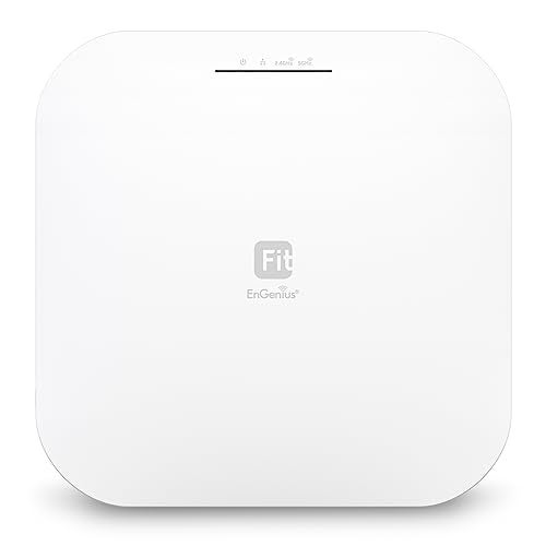EnGenius Wireless AP 4X4 Wi-Fi 6 Dual Band AX3600 | 2.5Gbe PoE+ | Cloud & App & OnPrem Control Options | WPA3, MU-MIMO, Mesh & Seamless Roaming - EWS276-FIT - Image 1