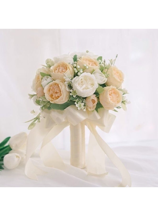 Nariele New Fashionable Bridal Wedding Handheld Flower