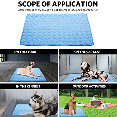aingycy Dog Cooling Mat Pet Cooling Pads Dogs & Cats Pet Cooling Blanket for Outdoor Car Seats Beds (22IN*28IN) - Image 4