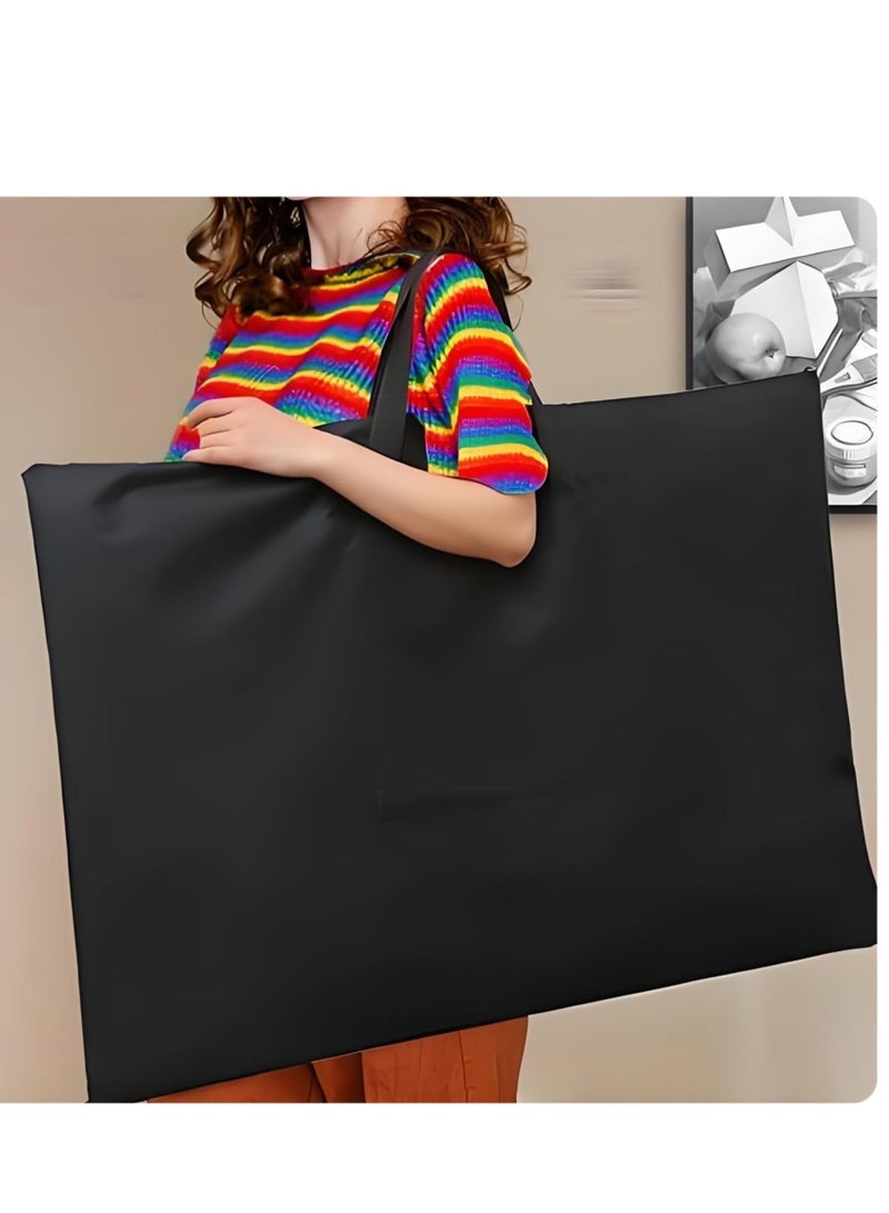 Aphse Aphse 24 * 36 Art Portfolio Bag, Art Portfolio Case with Nylon Shoulder, Light Weight Waterproof Poster Board Storage Bag, Art Portfolio Tote Bag Portfolio Folder for Artwork  - Image 4