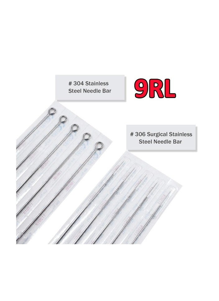 Generic 5-Pieces/Set Disposable Round Liner Sterile Tattoo Needles,Size 9RL  - Image 4