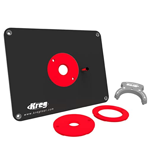 Kreg Tool PRS4034 Precision Router Table Insert Plate - Predrilled for Triton - Image 1