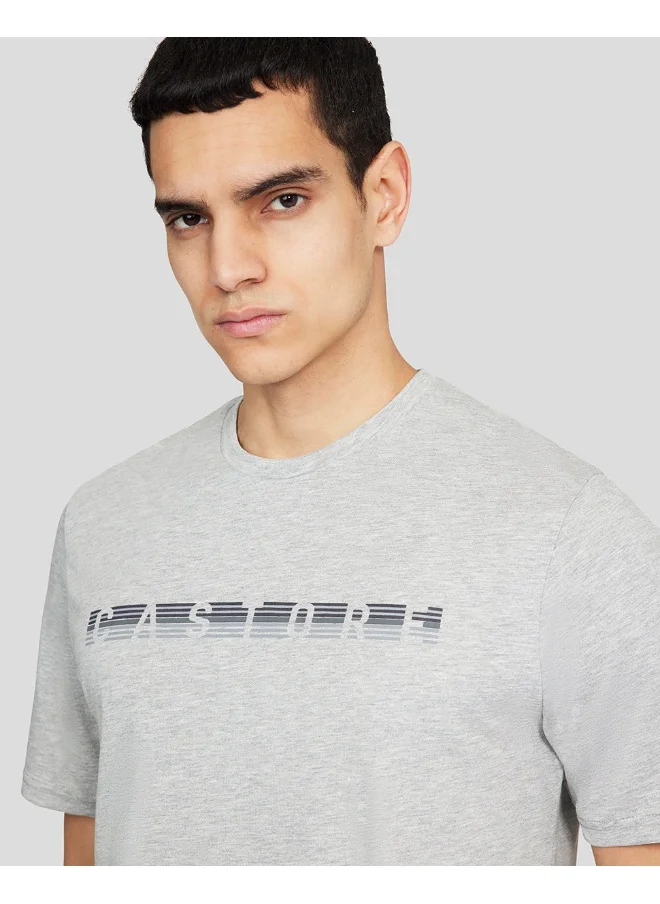 CASTORE Grey Marl Graphic Short Sleeve Tee