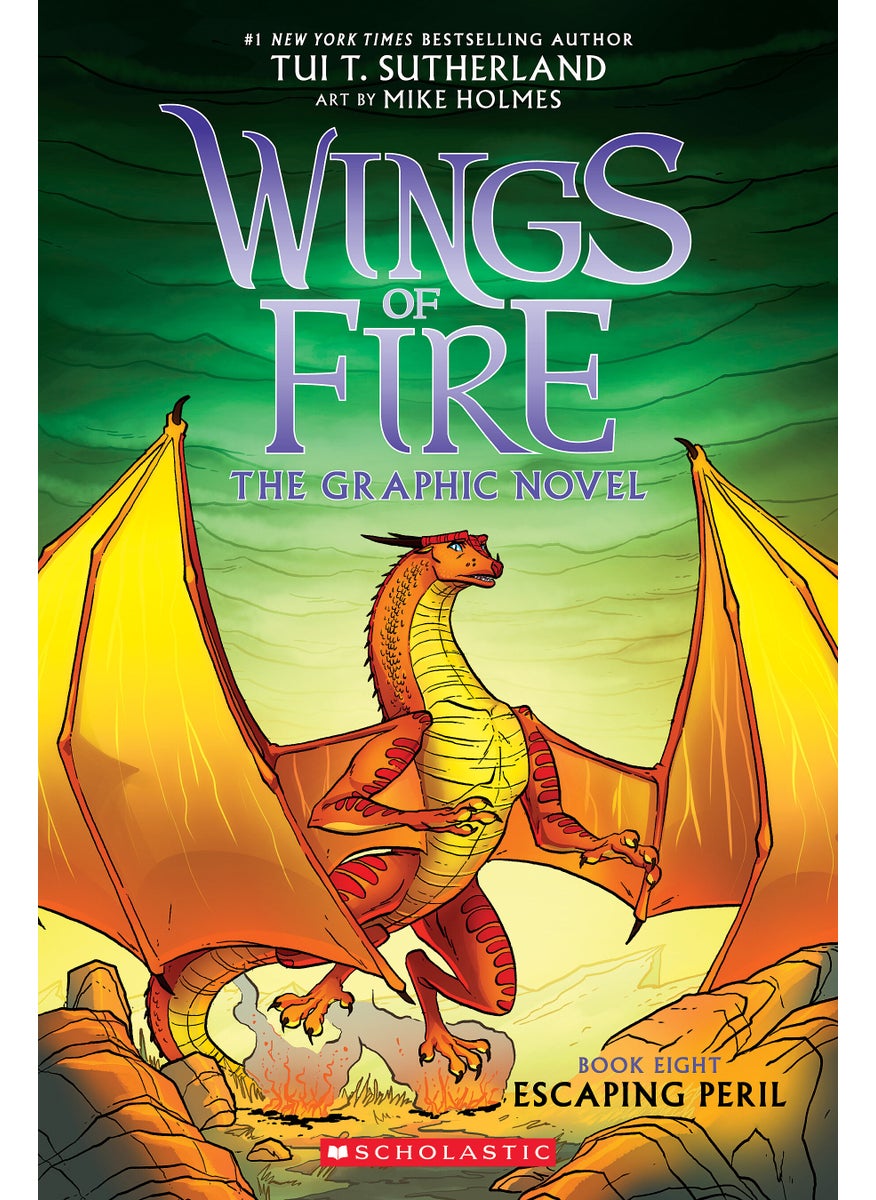 Escaping Peril: A Graphic Novel (Wings of Fire Graphic Novel #8) 