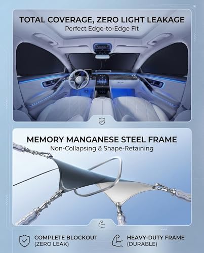 LZYYQX Windshield Sun Shade for Mazda CX30 Front Window Shades Cover for 2019-2025 CX30 Windshield Sun Visor Protector Car Accessories - Image 5