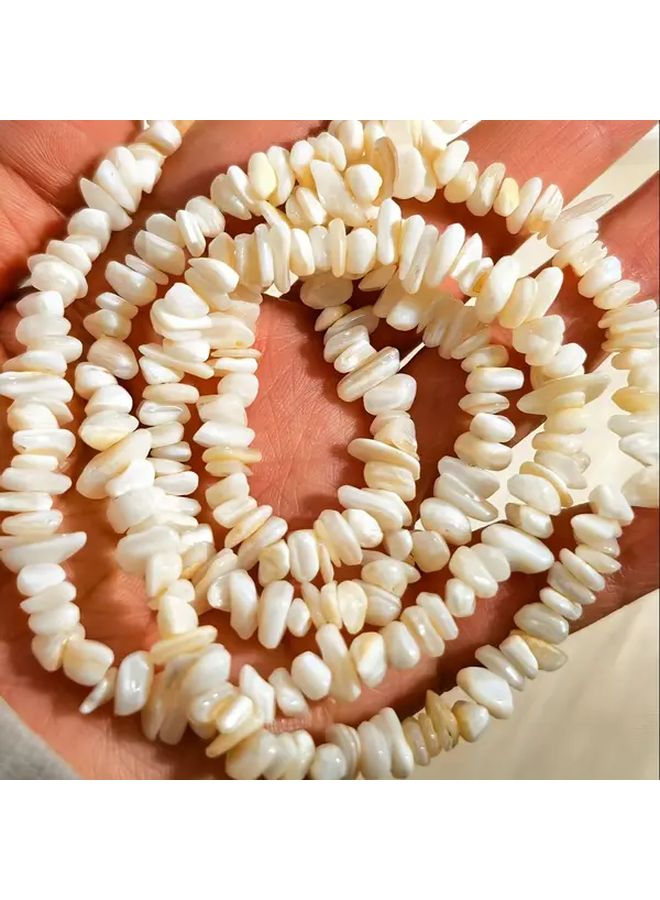 Natural Shell Beads For DIY Jewelry Making 1 Pc Irregular Shapes Vibrant Colors - Image 3
