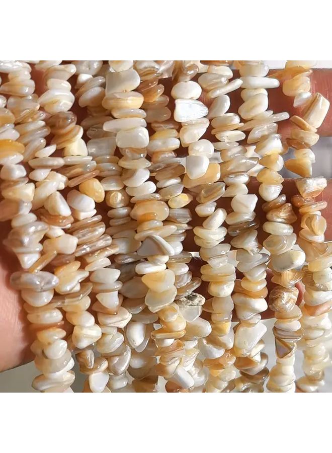 Natural Shell Beads For DIY Jewelry Making 1 Pc Irregular Shapes Vibrant Colors - Image 5