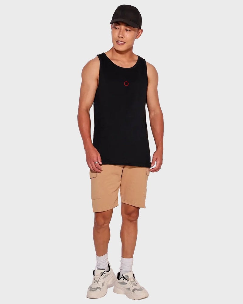 bewakoof Men's Black Warriors Graphic Printed Vest - Image 4