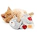 ALL FOR PAWS Heartbeat Cat Plush Toy Calming Kitten Companion with Realistic Heartbeat Anxiety Relief for Indoor Cats Dogs Pets - Image 3