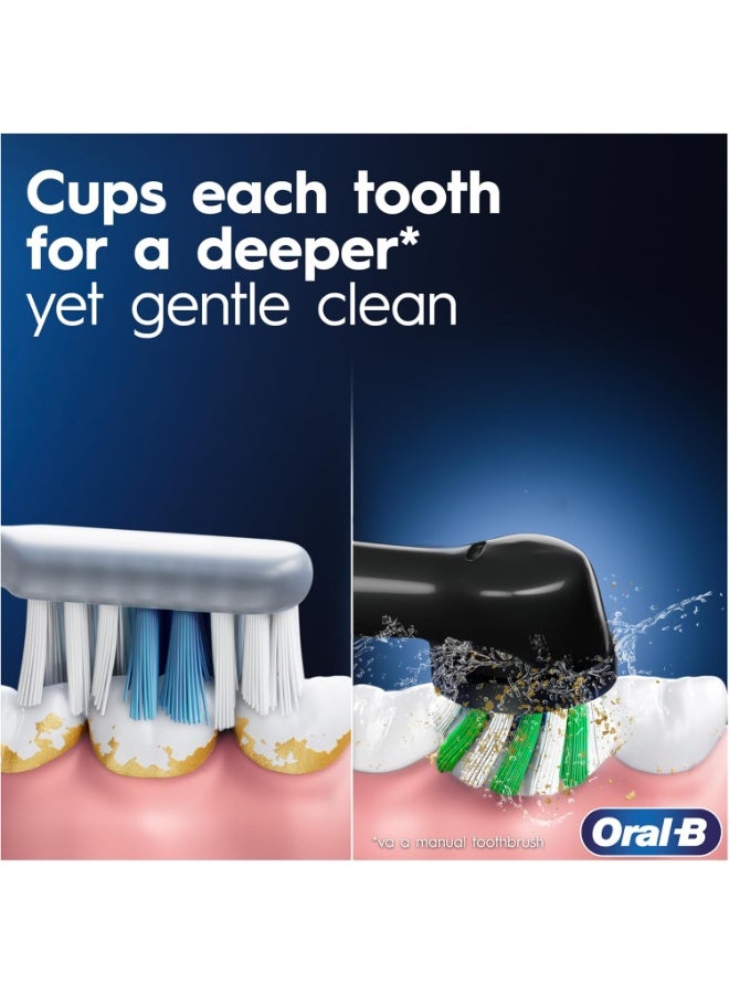 Oral-B Oral B Vitality Pro, Rechargeable Toothbrush with CrossAction Brush Head, 3 Cleaning Modes & 2 Minutes Built-in Timer - Black - Image 3