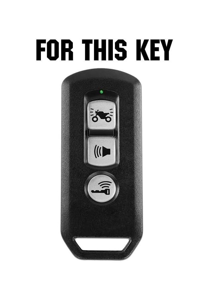 QASULER 3 Button Silicone Key Case for Motorcycles - Image 2