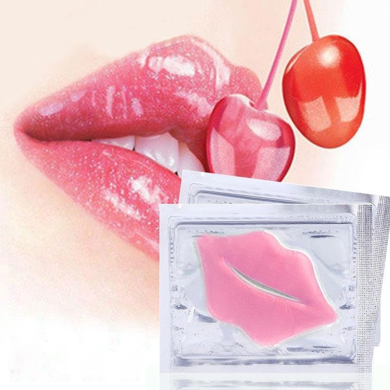 KRIDARSH 20PCS Lip Mask Sheet, Sleeping Lip Masks,Pink Lip Care Pads Mask for Moisturizing Nourishing,Anti-Aging & Anti-Wrinkle,Lip Gel Patches Pads for Dry Lip,Remove Dead Skin - Image 4