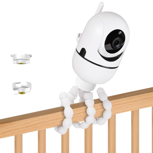 AISVAN Tripod Mount Compatible with HelloBaby HB6560/HB65/HB6550/HB6550 Pro/HB40/HB66/HB6339 and ANMEATE SM935E Baby Monitors – Attach Your Camera Flexibly Anywhere - Image 1