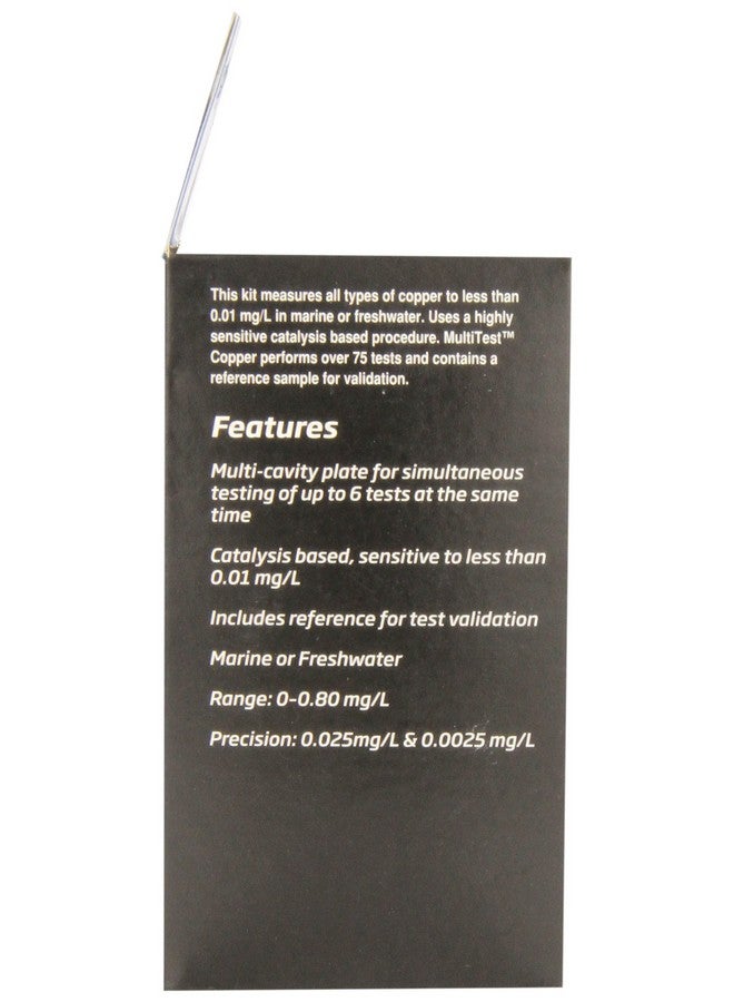 سي تشيم مجموعة اختبار النحاس MultiTest من Seachem - Image 3