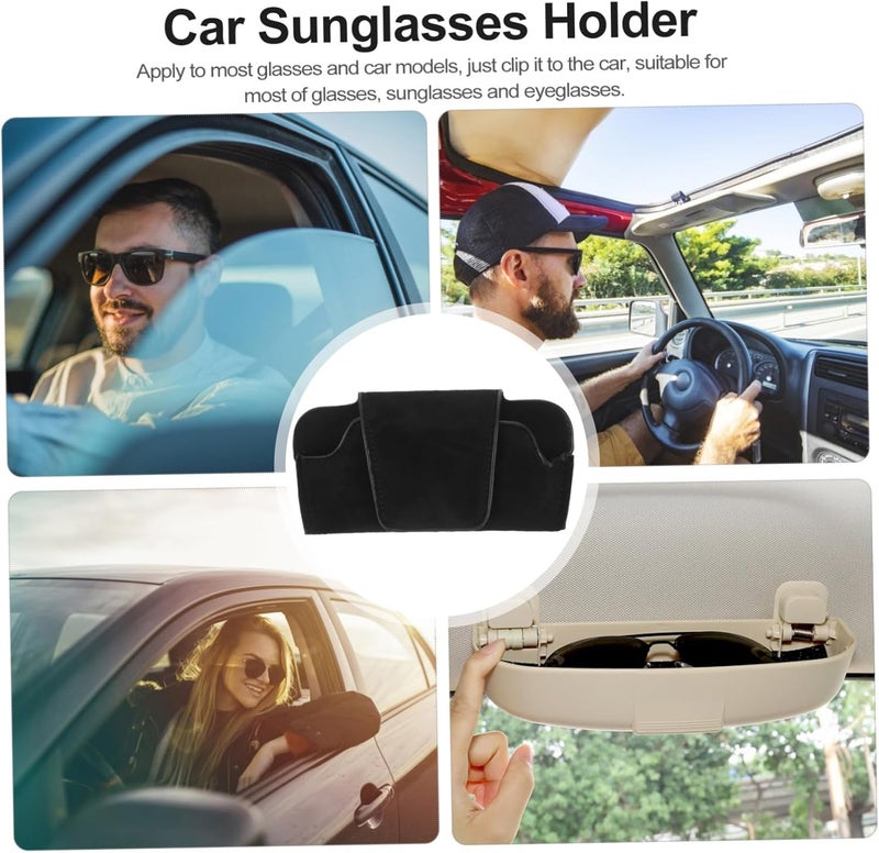 Popular trusted craftsmanship Magnetic Sunglass Holder Clip for Car Visor Auto Eyeglass Organizer Car Visor Sunglasses Holder Wide use compliant quality - Image 5