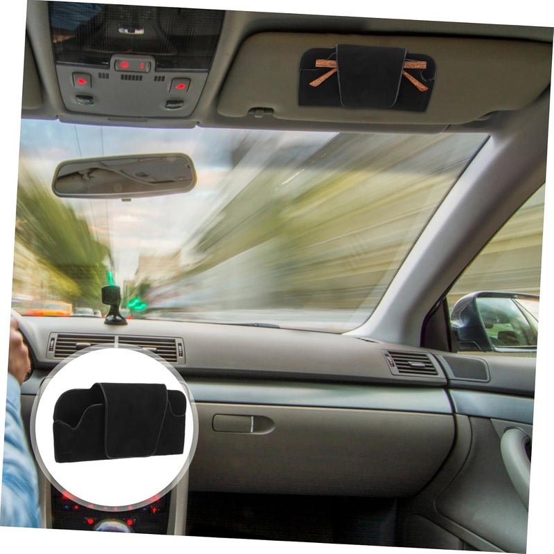 Popular trusted craftsmanship Magnetic Sunglass Holder Clip for Car Visor Auto Eyeglass Organizer Car Visor Sunglasses Holder Wide use compliant quality - Image 3