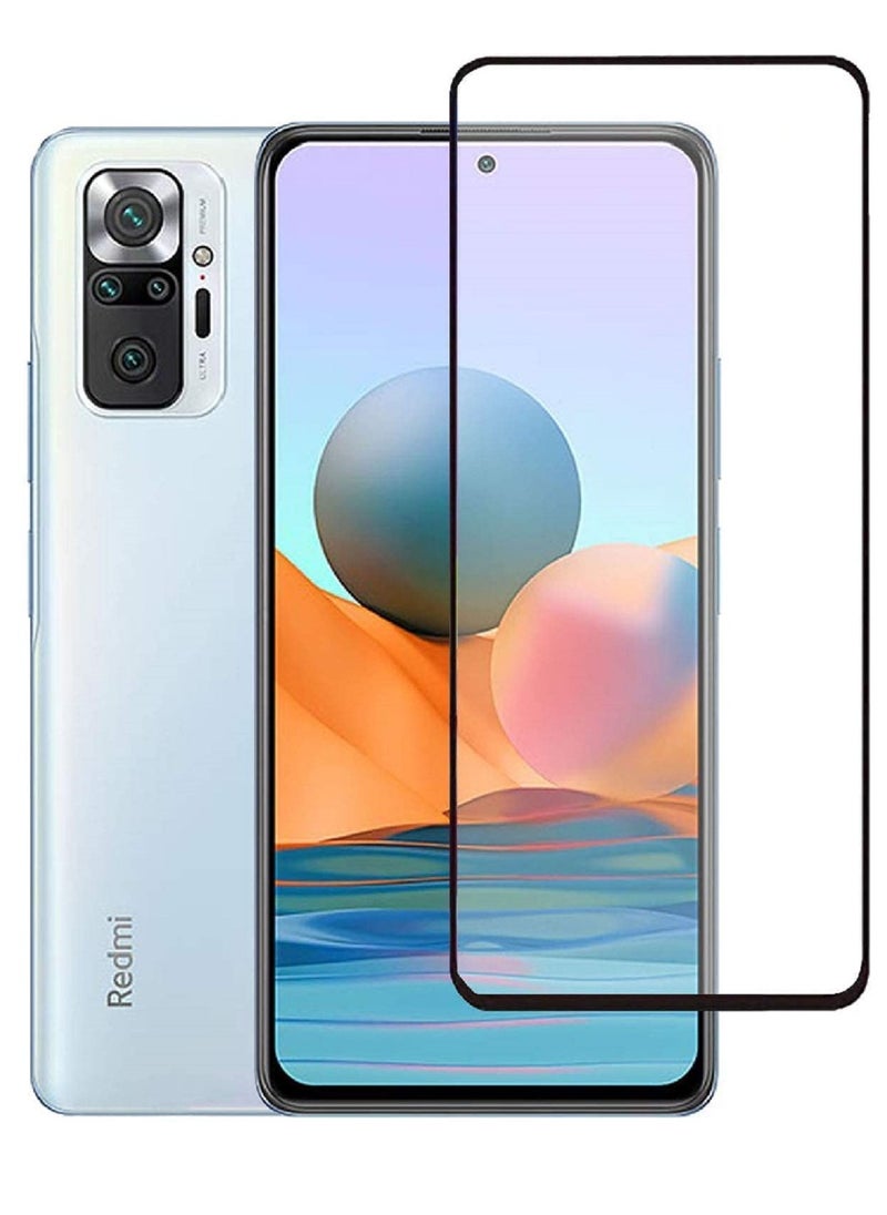 Super Tempered Glass Screen Protector 5D Designed For Xiaomi Redmi Note 10 Pro Full Glue Edge to Edge Full Screen Coverage And Bubble Free - Image 1