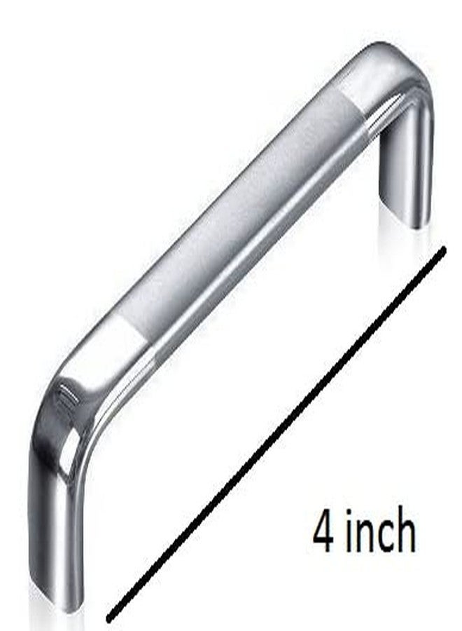 jwl Oval D Drawer OR Cabinet Handles 4 INCH Pack of 2 Piece - Image 2