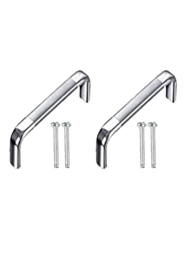 jwl Oval D Drawer OR Cabinet Handles 4 INCH Pack of 2 Piece - Image 1