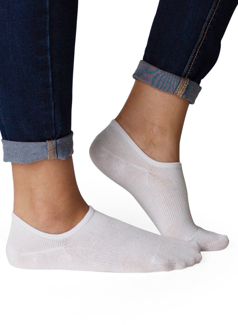 Prickly Pear Pack Of 3 Basic No Show Non Slip Ankle Socks - Image 3