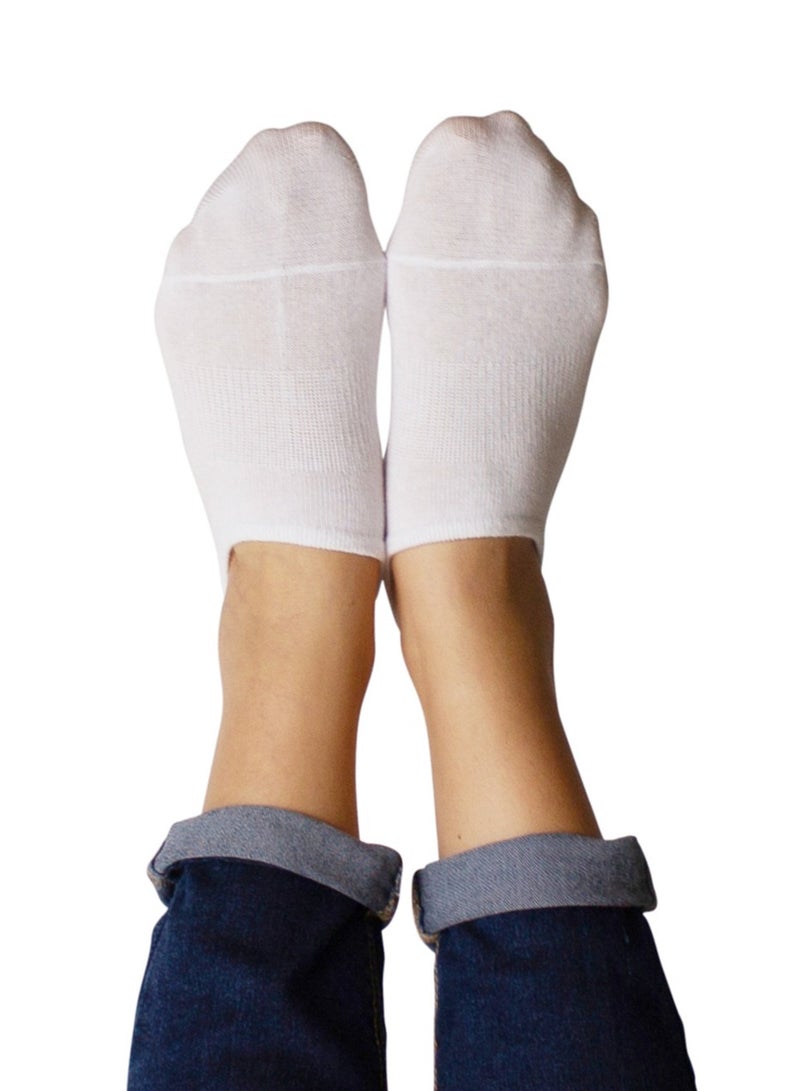 Prickly Pear Pack Of 3 Basic No Show Non Slip Ankle Socks - Image 5