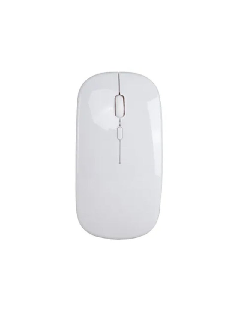 YONK M80 2.4 Ghz Wireless 1600Dpi Three Speed Adjustable Optical Mute Mouse White  - Image 1