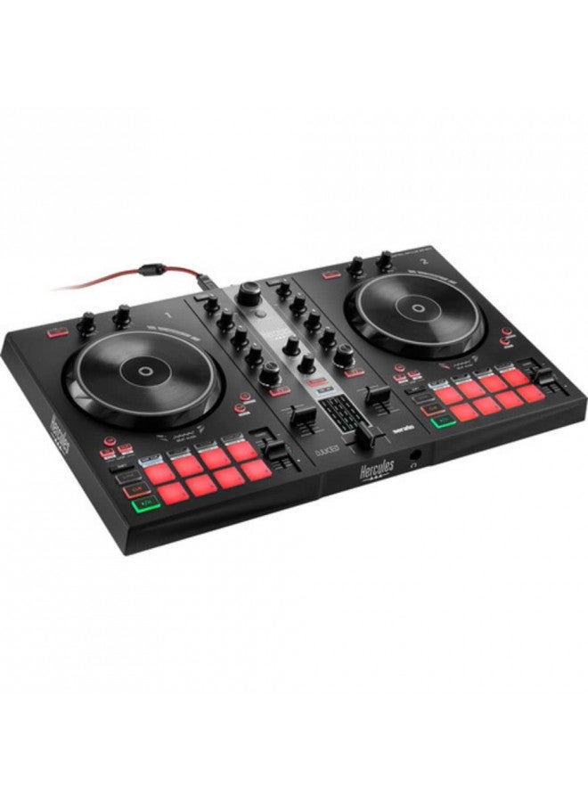 Hercules DJ Hercules DJ Control Inpulse 300 2-Deck USB DJ Controller for Serato DJ Lite and DJUCED Bundle with 6' Comprehensive Standard Series 3.5mm Stereo Mini Plug to 2 RCA Plugs Audio Cable  - Image 2