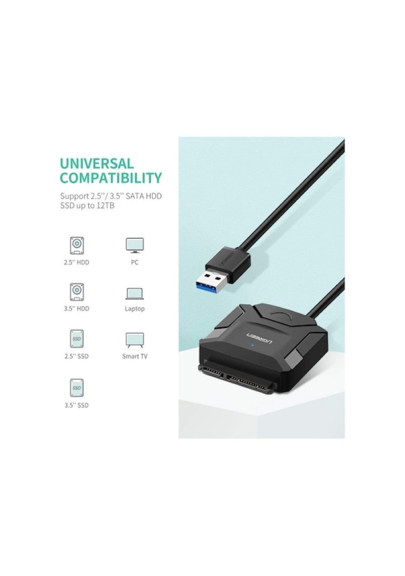 كابل محول USB3.0 إلى قرص صلب SATA بحجم 2.5 بوصة، محول USB - Image 4